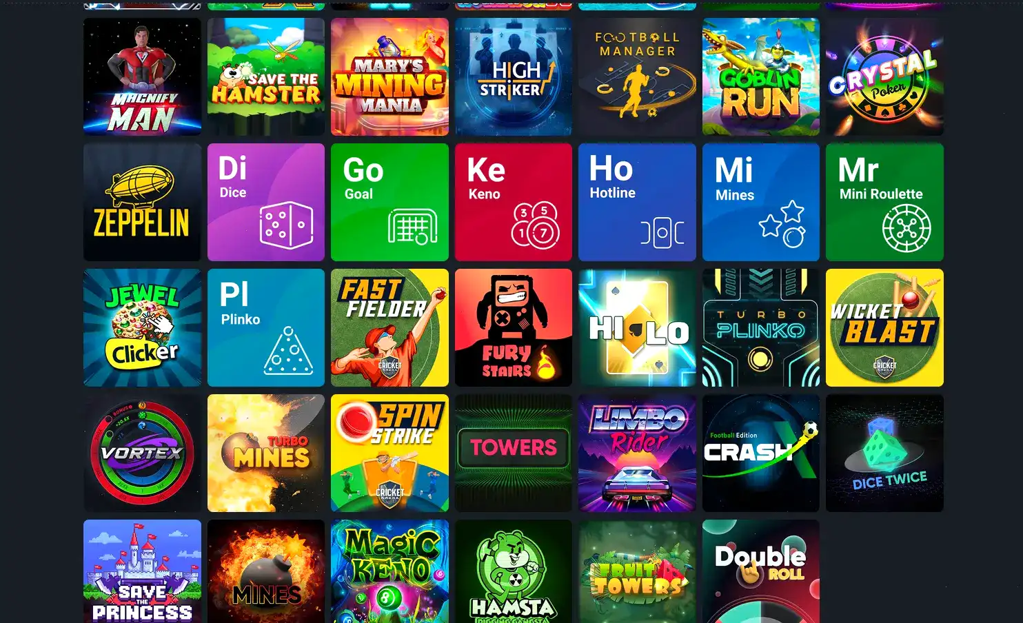 Игровой интерфейс казино Слотозал с автоматами